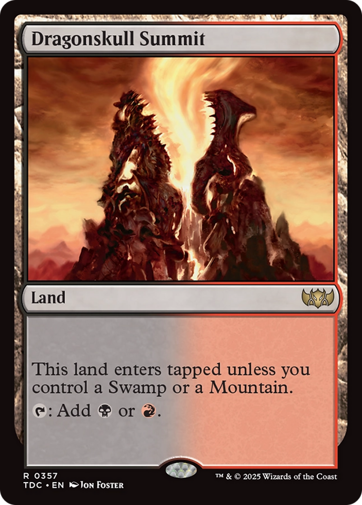 Dragonskull Summit [Tarkir: Dragonstorm Commander] | Eastridge Sports Cards & Games