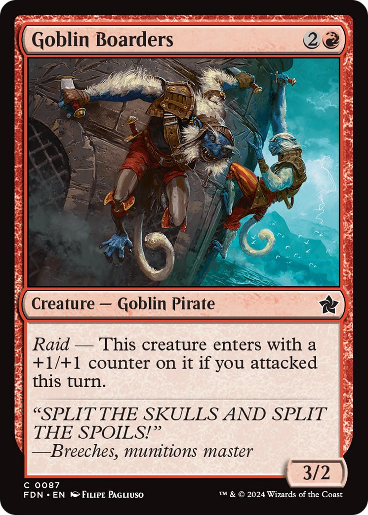 Goblin Boarders [Foundations] | Eastridge Sports Cards & Games