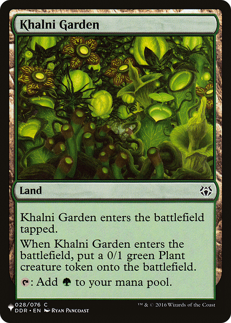 Khalni Garden [The List] | Eastridge Sports Cards & Games