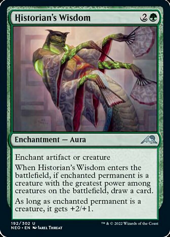 Historian's Wisdom [Kamigawa: Neon Dynasty] | Eastridge Sports Cards & Games