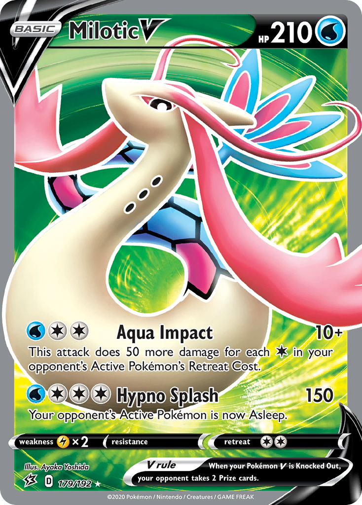 Milotic V (179/192) [Sword & Shield: Rebel Clash] | Eastridge Sports Cards & Games