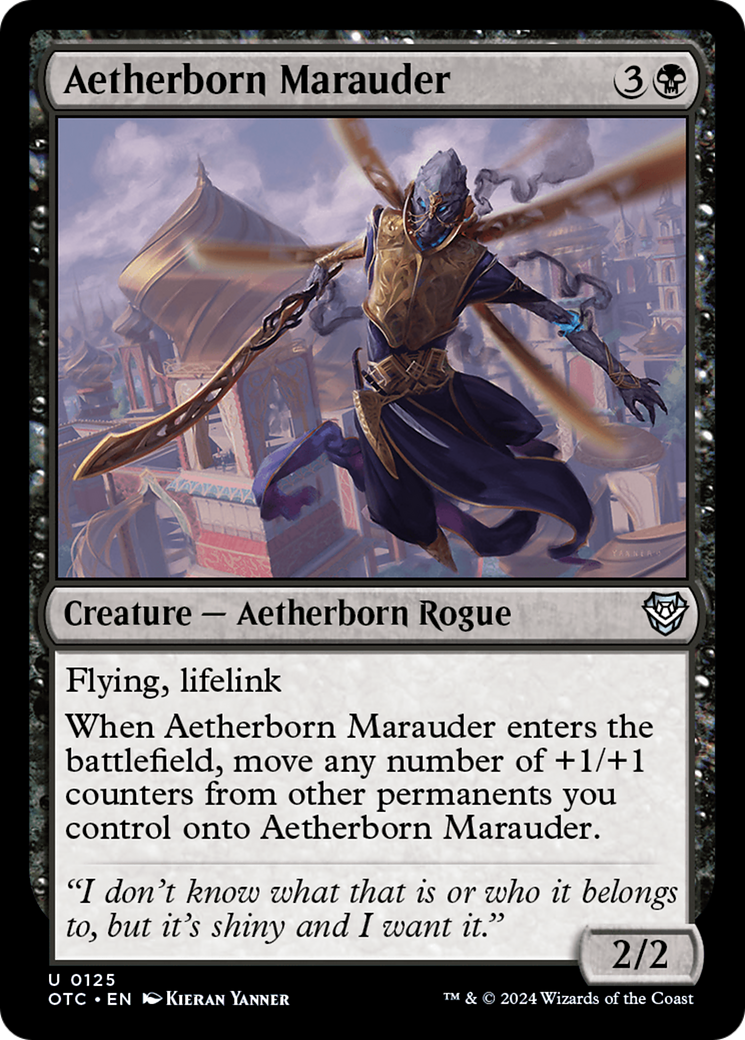 Aetherborn Marauder [Outlaws of Thunder Junction Commander] | Eastridge Sports Cards & Games