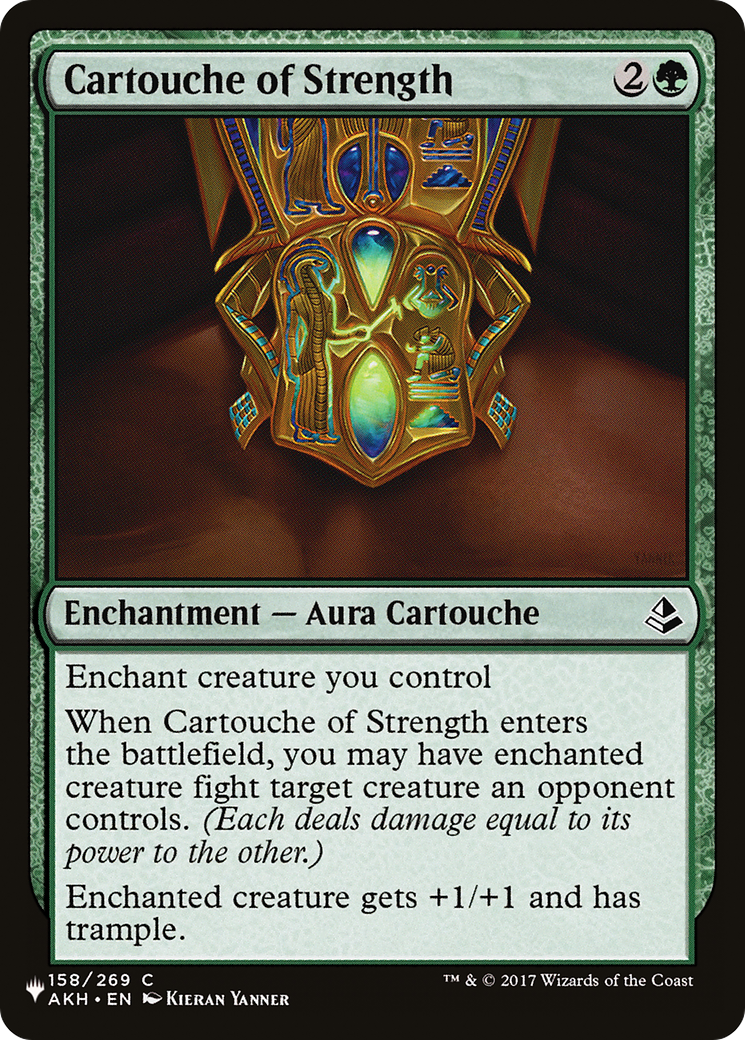 Cartouche of Strength [The List Reprints] | Eastridge Sports Cards & Games