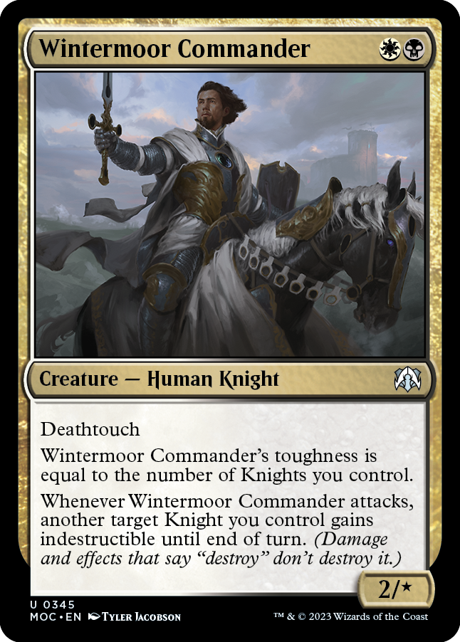 Wintermoor Commander [March of the Machine Commander] | Eastridge Sports Cards & Games