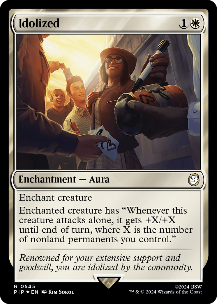 Idolized (Surge Foil) [Fallout] | Eastridge Sports Cards & Games