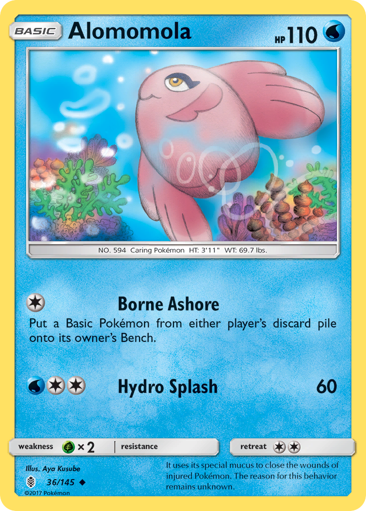 Alomomola (36/145) [Sun & Moon: Guardians Rising] | Eastridge Sports Cards & Games