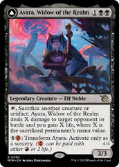 Ayara, Widow of the Realm // Ayara, Furnace Queen [March of the Machine] | Eastridge Sports Cards & Games
