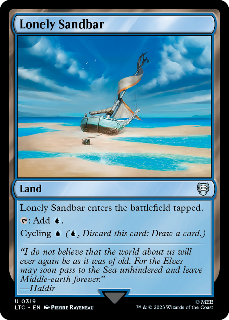 Lonely Sandbar [The Lord of the Rings: Tales of Middle-Earth Commander] | Eastridge Sports Cards & Games