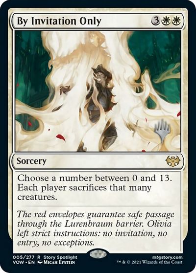 By Invitation Only (Promo Pack) [Innistrad: Crimson Vow Promos] | Eastridge Sports Cards & Games