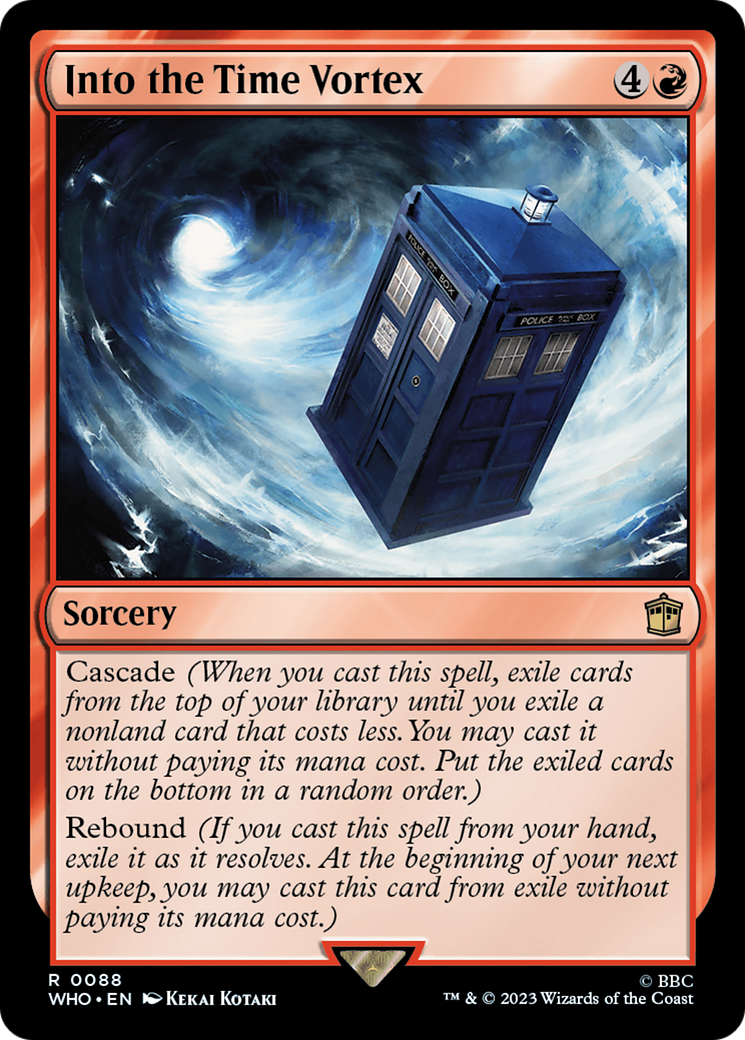 Into the Time Vortex [Doctor Who] | Eastridge Sports Cards & Games