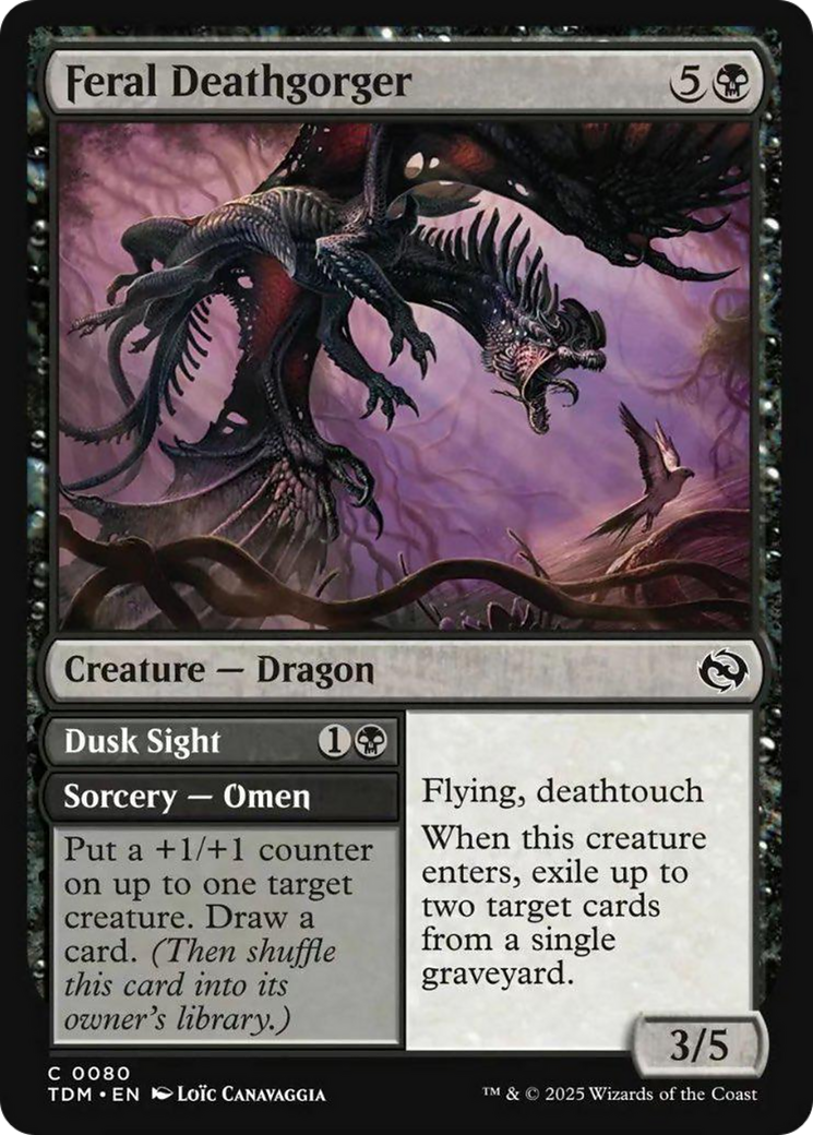 Feral Deathgorger [Tarkir: Dragonstorm] | Eastridge Sports Cards & Games