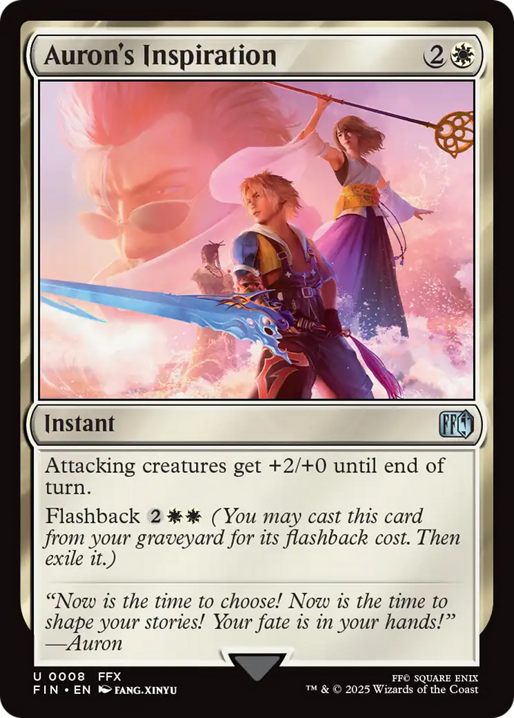 Auron's Inspiration [FINAL FANTASY] | Eastridge Sports Cards & Games