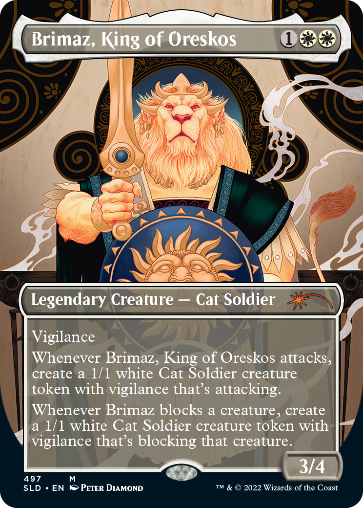 Brimaz, King of Oreskos (Borderless) [Secret Lair Drop Series] | Eastridge Sports Cards & Games