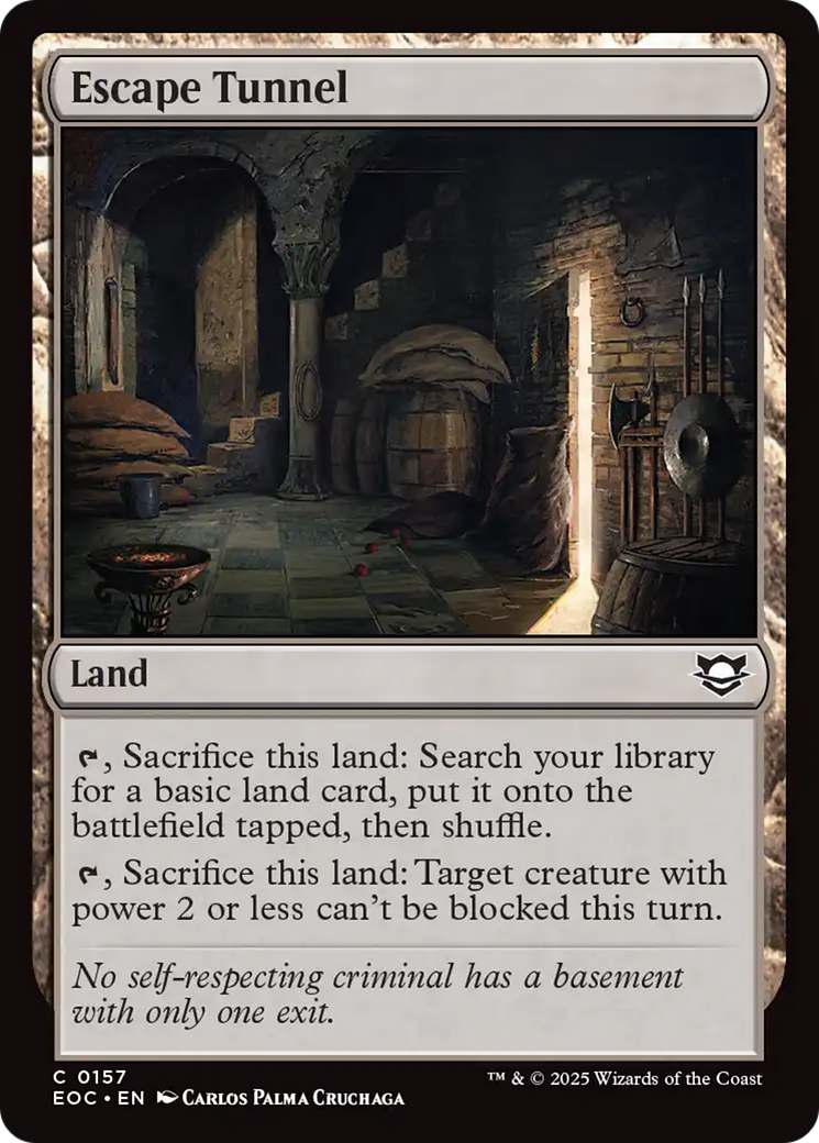 Escape Tunnel [Edge of Eternities Commander] | Eastridge Sports Cards & Games