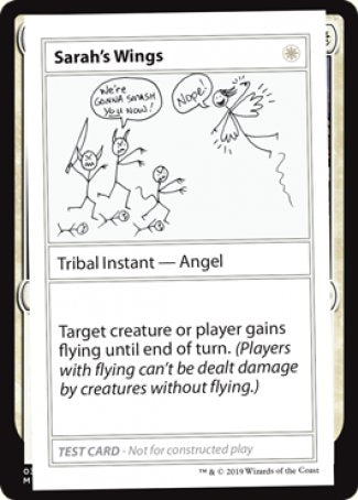 Sarah's Wings (2021 Edition) [Mystery Booster Playtest Cards] | Eastridge Sports Cards & Games