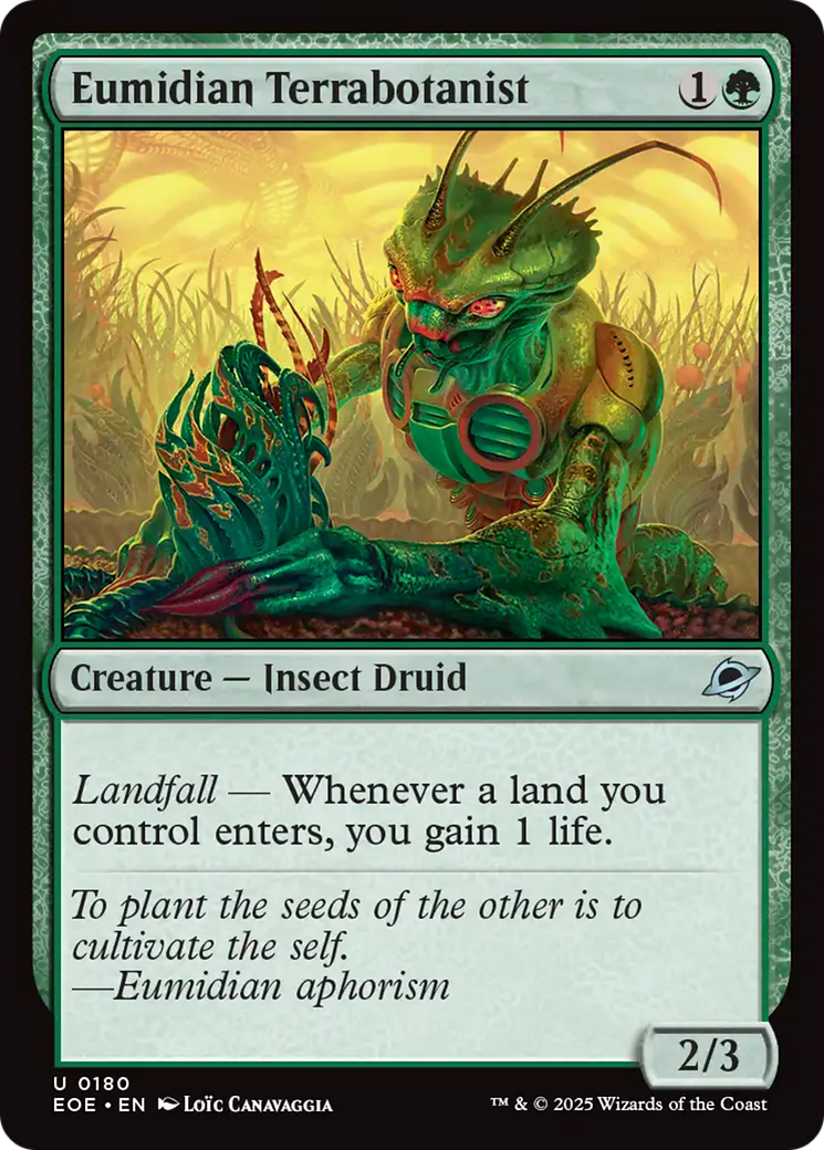 Eumidian Terrabotanist [Edge of Eternities] | Eastridge Sports Cards & Games