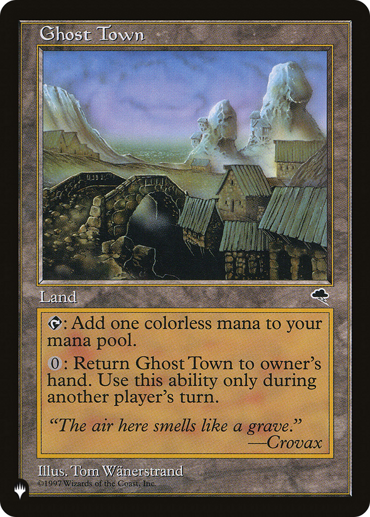 Ghost Town [The List] | Eastridge Sports Cards & Games