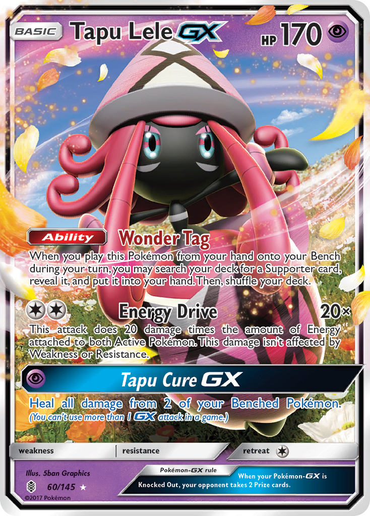 Tapu Lele GX (60/145) [Sun & Moon: Guardians Rising] | Eastridge Sports Cards & Games