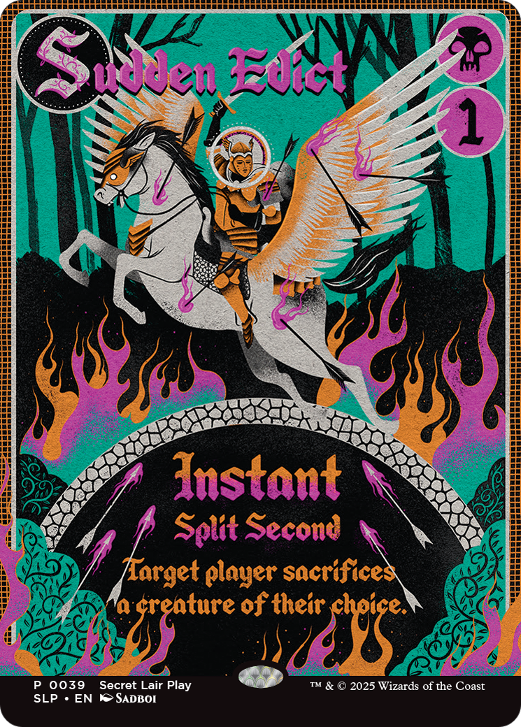 Sudden Edict [Secret Lair Showdown] | Eastridge Sports Cards & Games