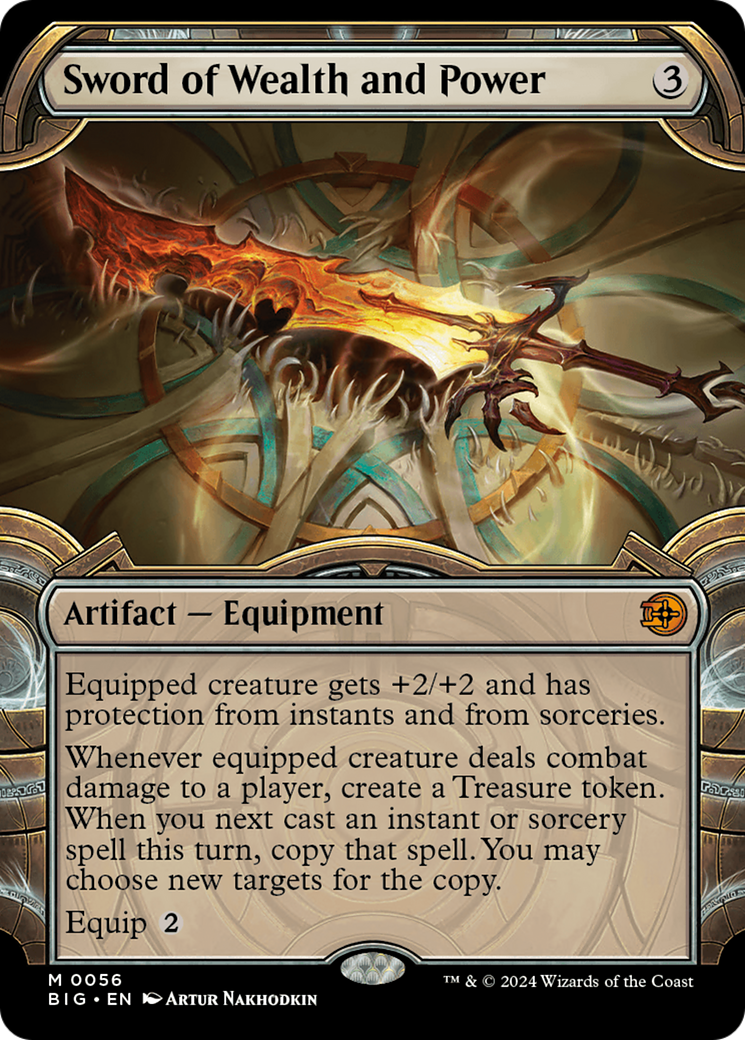 Sword of Wealth and Power (Showcase) [Outlaws of Thunder Junction: The Big Score] | Eastridge Sports Cards & Games