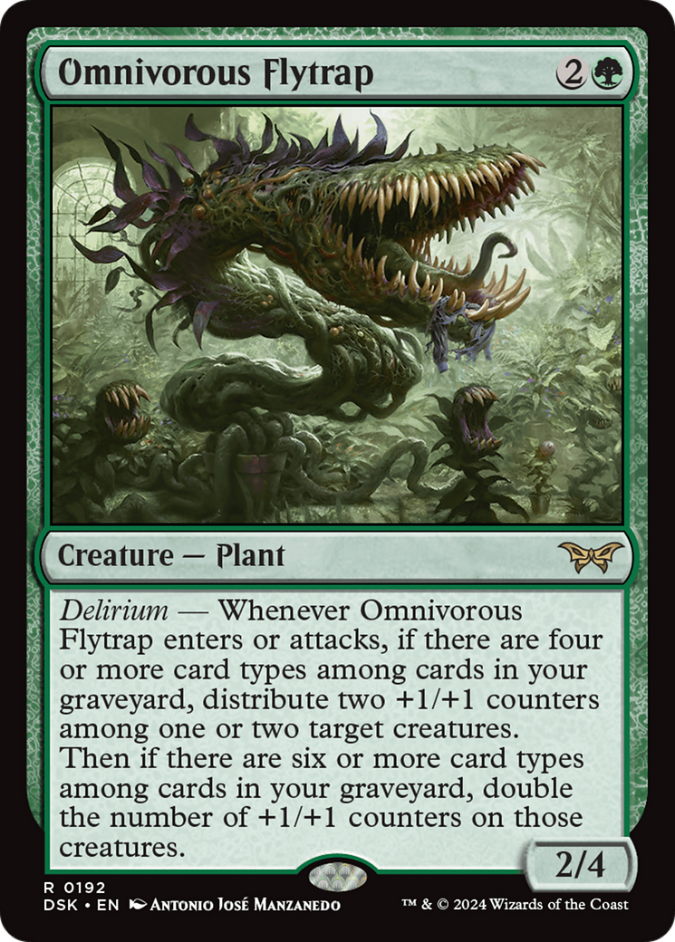 Omnivorous Flytrap [Duskmourn: House of Horror] | Eastridge Sports Cards & Games