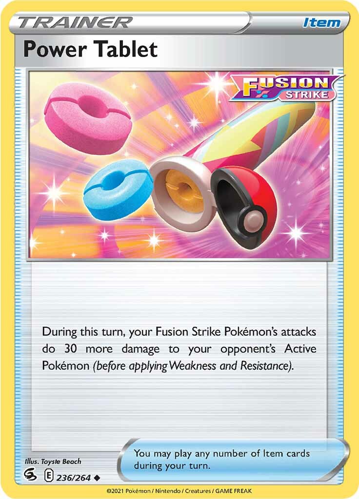 Power Tablet (236/264) [Sword & Shield: Fusion Strike] | Eastridge Sports Cards & Games