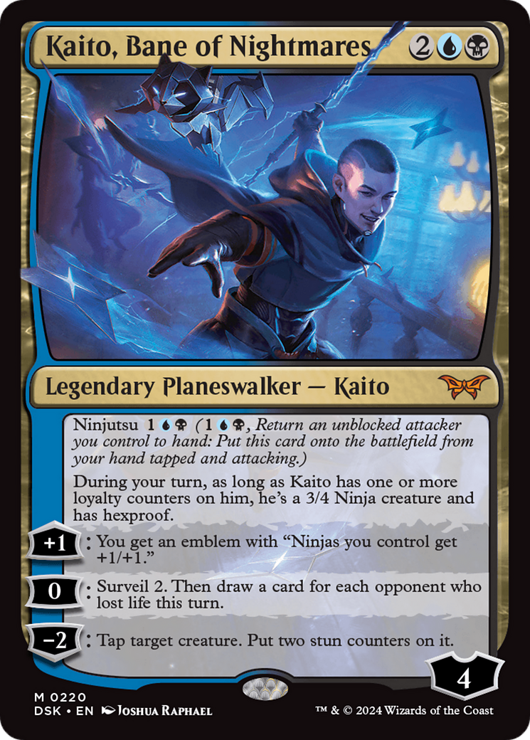 Kaito, Bane of Nightmares [Duskmourn: House of Horror] | Eastridge Sports Cards & Games