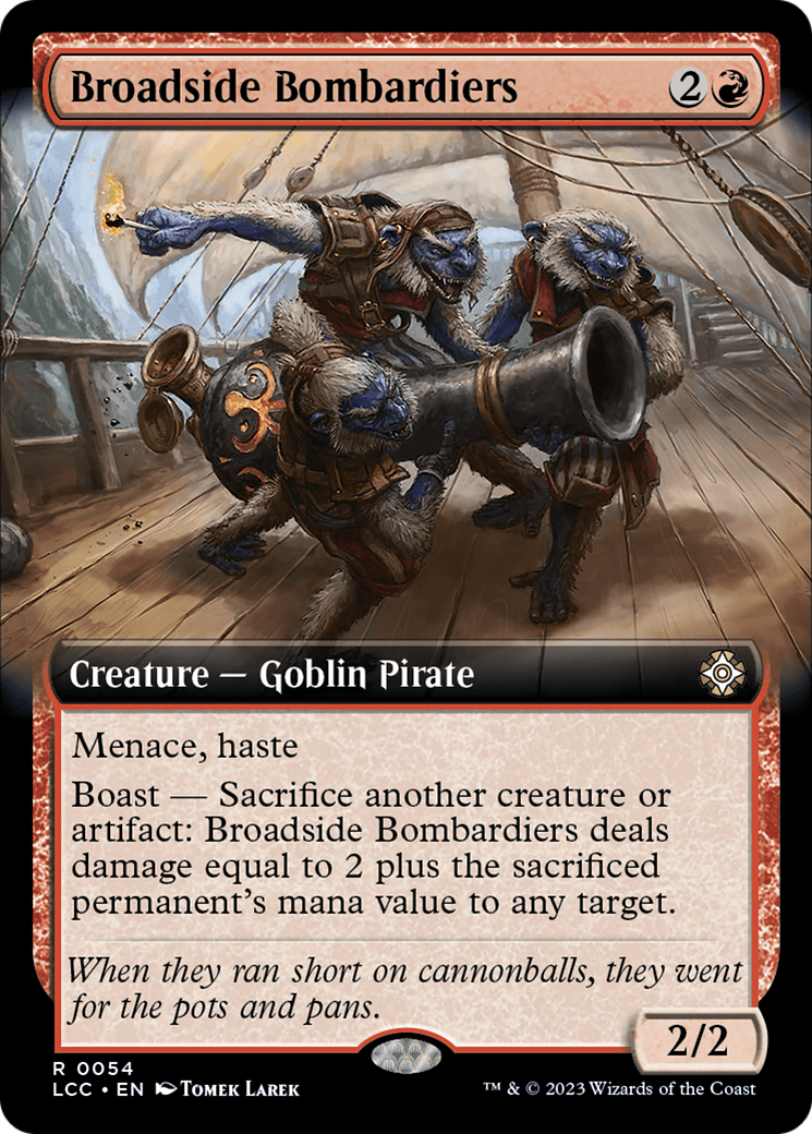 Broadside Bombardiers (Extended Art) [The Lost Caverns of Ixalan Commander] | Eastridge Sports Cards & Games