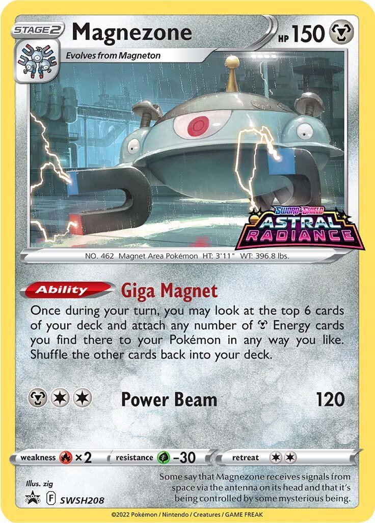 Magnezone (SWSH208) [Sword & Shield: Black Star Promos] | Eastridge Sports Cards & Games