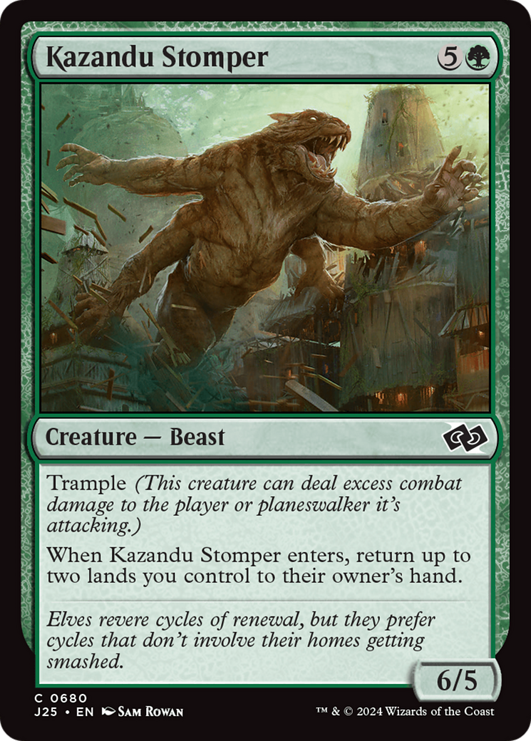 Kazandu Stomper [Foundations Jumpstart] | Eastridge Sports Cards & Games