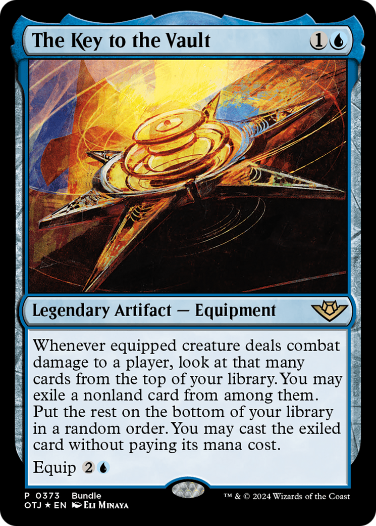 The Key to the Vault (OTJ Bundle) [Outlaws of Thunder Junction Promos] | Eastridge Sports Cards & Games