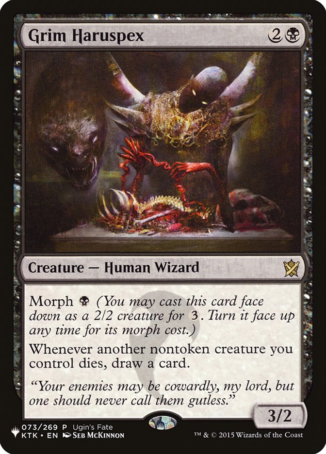 Grim Haruspex [The List] | Eastridge Sports Cards & Games