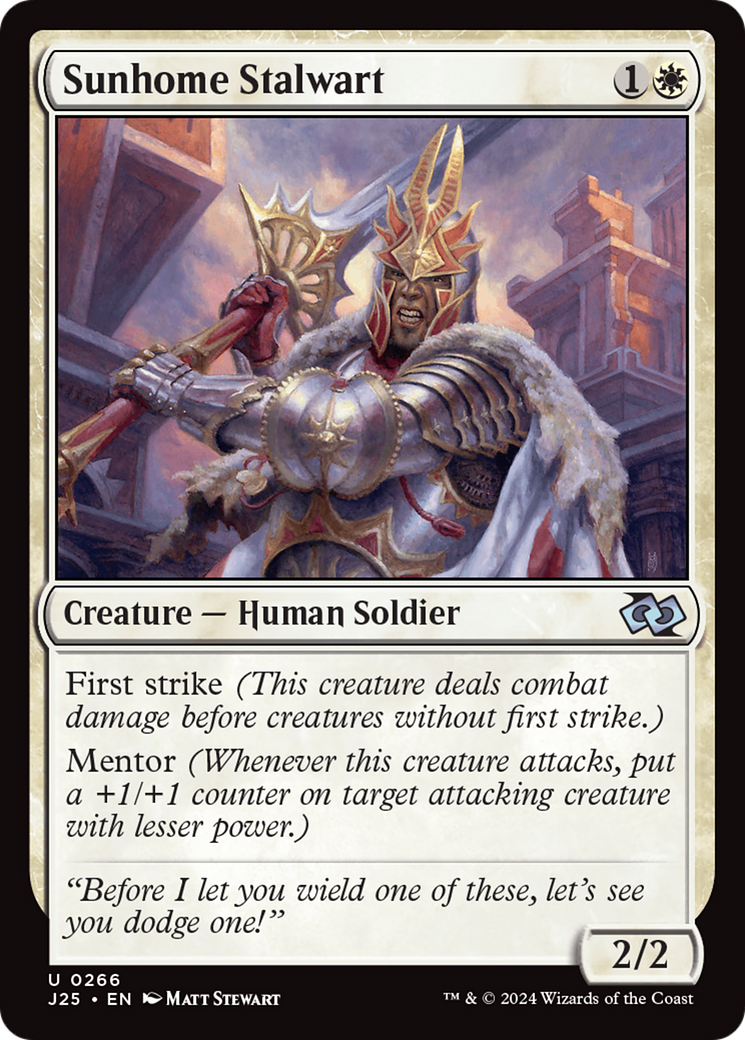 Sunhome Stalwart [Foundations Jumpstart] | Eastridge Sports Cards & Games