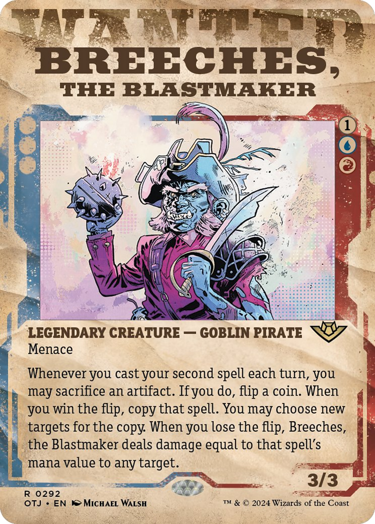 Breeches, the Blastmaker (Showcase) [Outlaws of Thunder Junction] | Eastridge Sports Cards & Games