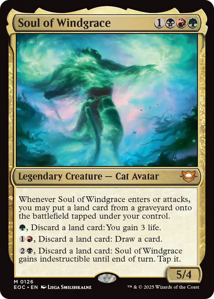 Soul of Windgrace [Edge of Eternities Commander] | Eastridge Sports Cards & Games