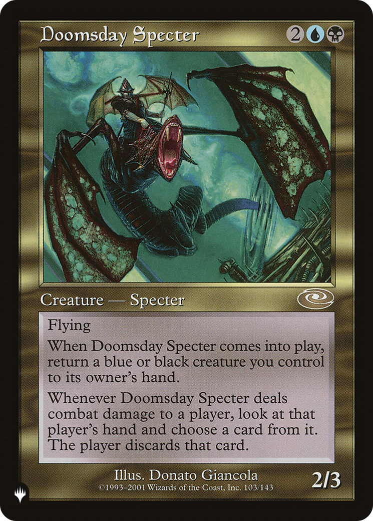 Doomsday Specter [The List] | Eastridge Sports Cards & Games