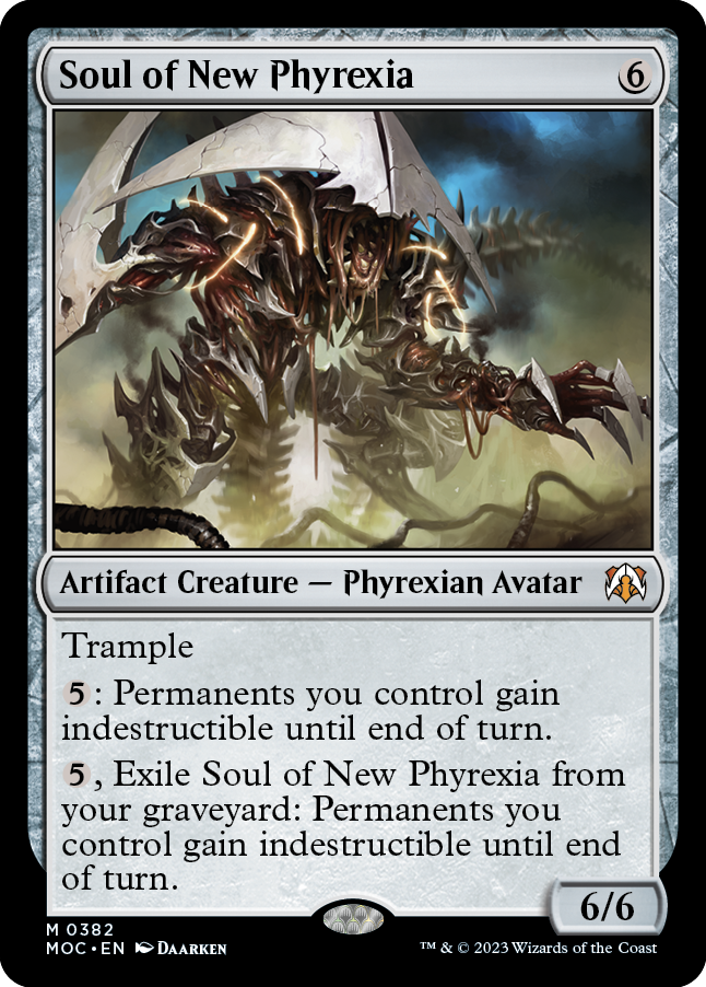 Soul of New Phyrexia [March of the Machine Commander] | Eastridge Sports Cards & Games