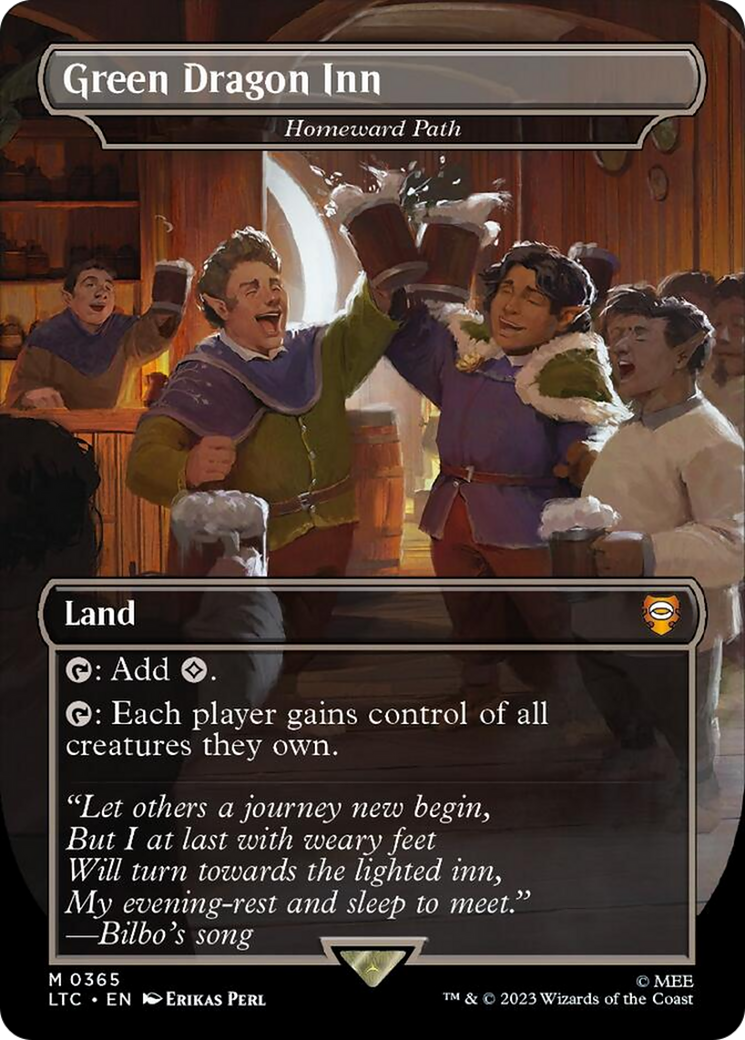 Green Dragon Inn - Homeward Path [The Lord of the Rings: Tales of Middle-Earth Commander] | Eastridge Sports Cards & Games