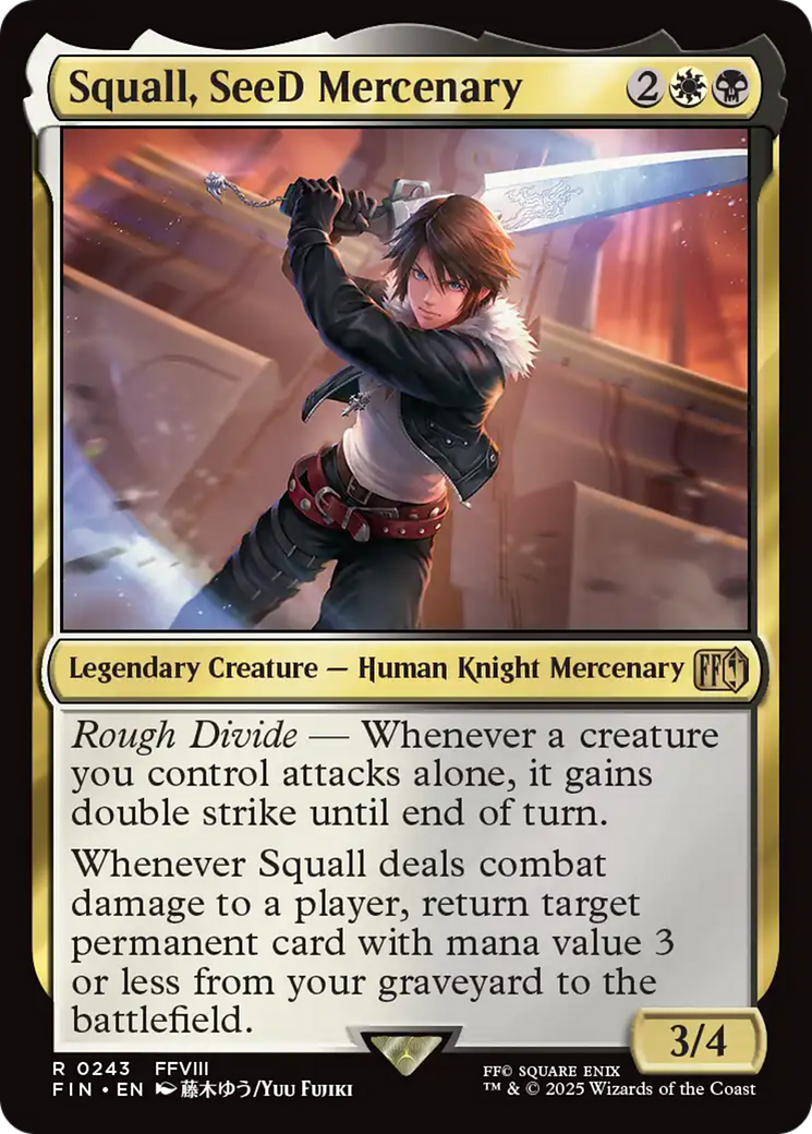 Squall, SeeD Mercenary [FINAL FANTASY] | Eastridge Sports Cards & Games