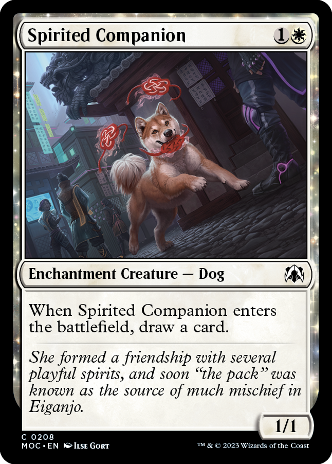 Spirited Companion [March of the Machine Commander] | Eastridge Sports Cards & Games