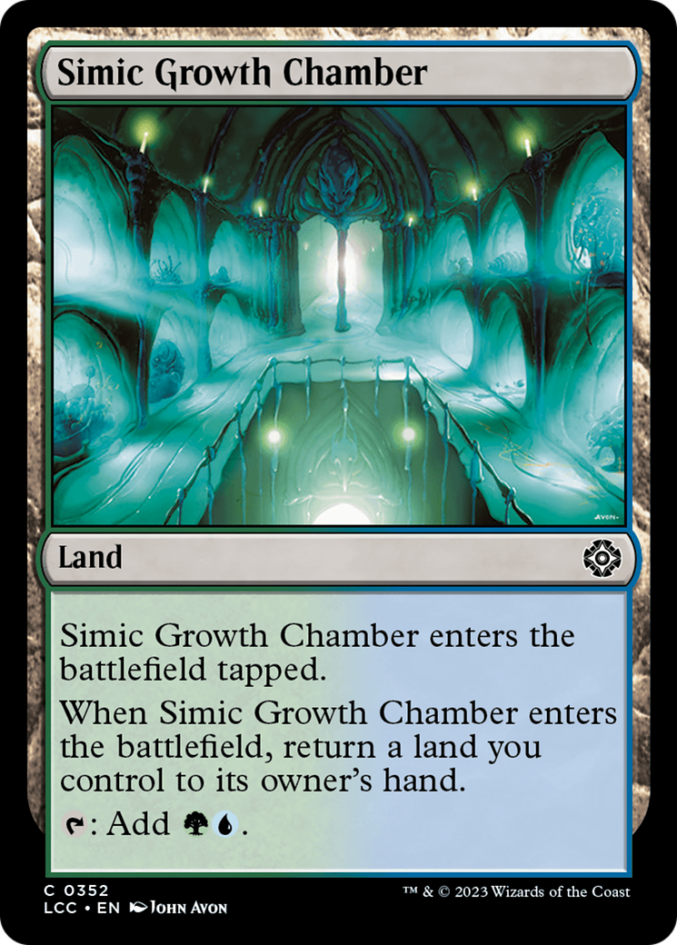 Simic Growth Chamber [The Lost Caverns of Ixalan Commander] | Eastridge Sports Cards & Games