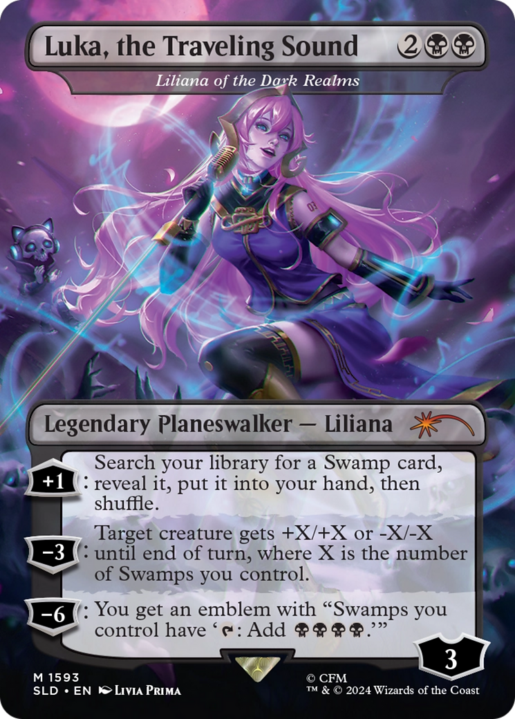 Luka, the Traveling Sound - Liliana of the Dark Realms [Secret Lair Drop Series] | Eastridge Sports Cards & Games