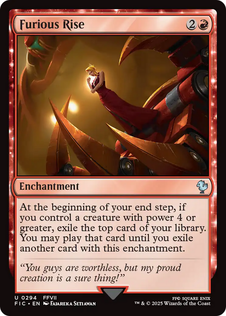 Furious Rise [FINAL FANTASY Commander] | Eastridge Sports Cards & Games