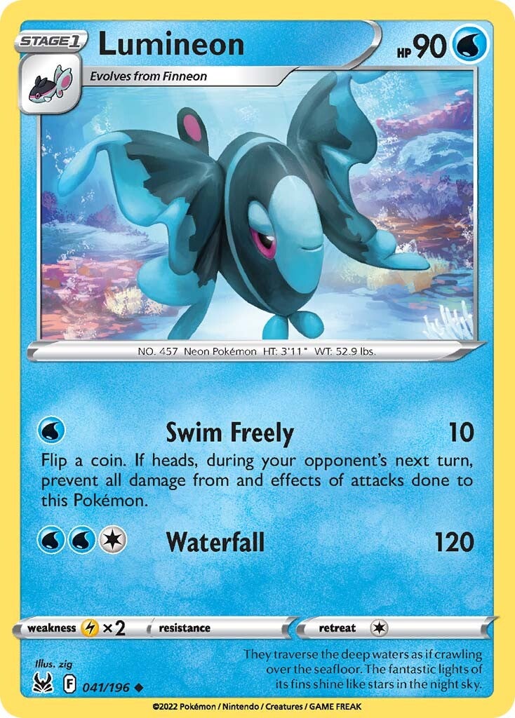 Lumineon (041/196) [Sword & Shield: Lost Origin] | Eastridge Sports Cards & Games