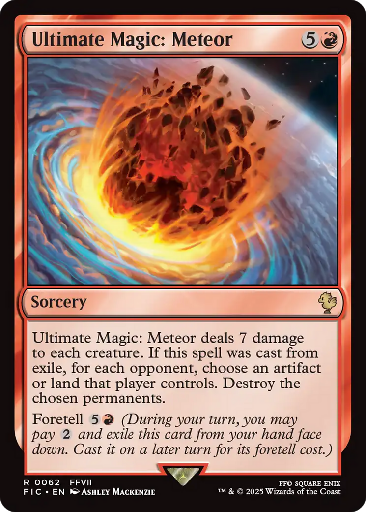 Ultimate Magic: Meteor [FINAL FANTASY Commander] | Eastridge Sports Cards & Games