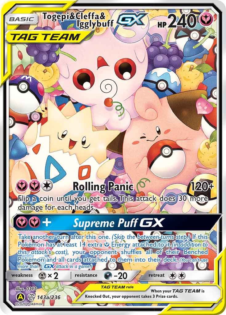 Togepi & Cleffa & Igglybuff GX (143a/236) [Alternate Art Promos] | Eastridge Sports Cards & Games