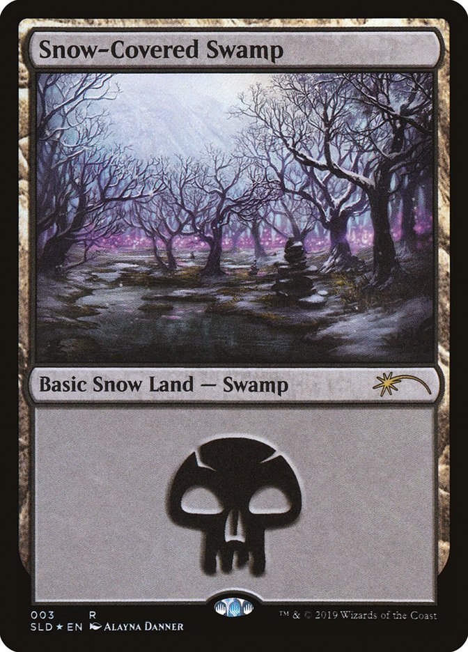 Snow-Covered Swamp (003) [Secret Lair Drop Series] | Eastridge Sports Cards & Games