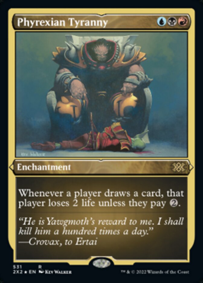 Phyrexian Tyranny (Foil Etched) [Double Masters 2022] | Eastridge Sports Cards & Games