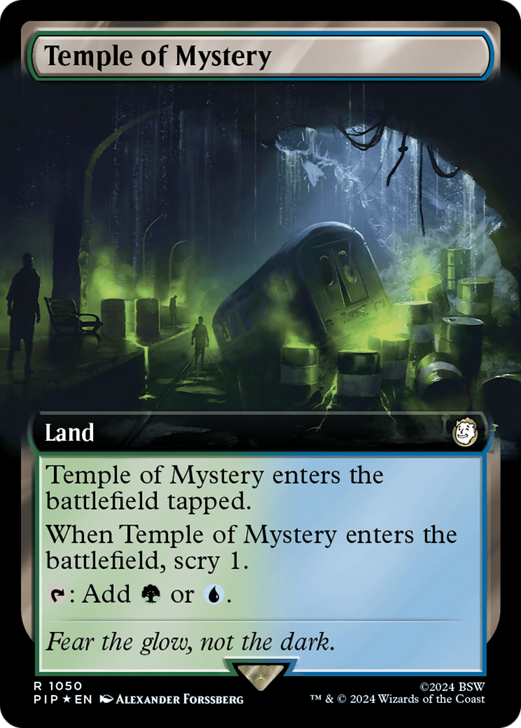 Temple of Mystery (Extended Art) (Surge Foil) [Fallout] | Eastridge Sports Cards & Games