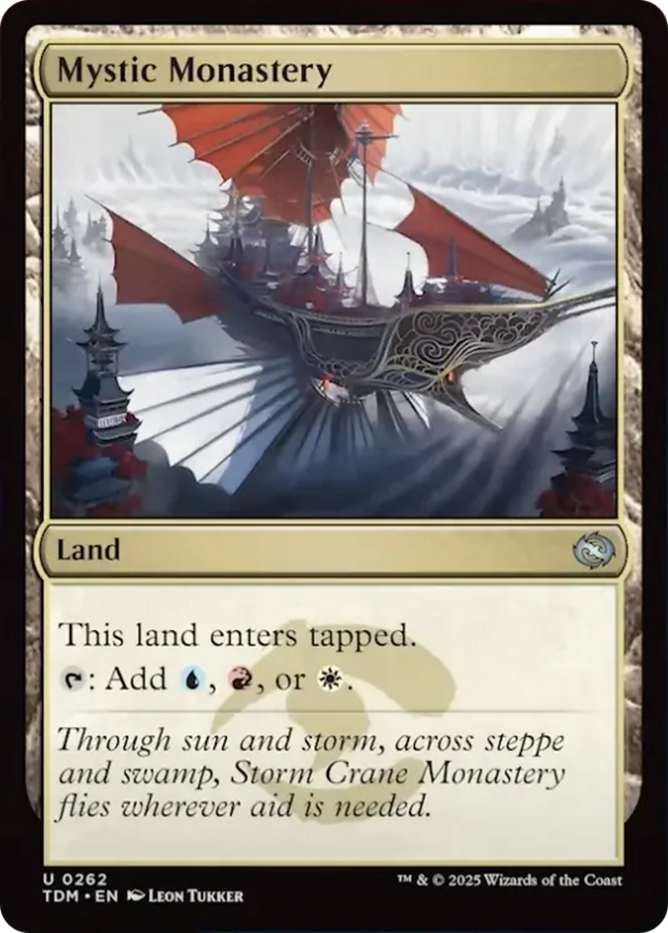 Mystic Monastery [Tarkir: Dragonstorm] | Eastridge Sports Cards & Games